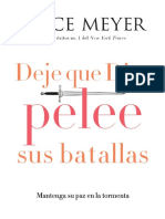 Deje Que Dios Pelee Sus Batallas - Mantenga Su Paz en La Tormenta (Spanish Edition) - 1