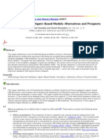 Empirical Validation of Agent Based Models. Alternatives and Prospects (Windrum P. - Fagiolo G. - Moneta A., 2007)