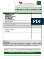 Model Ficha General Relación de Participantes