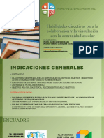 Habilidades Directivas para La Colaboración y La Vinculación