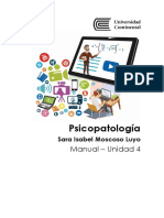 Manual Unidad 4 - Psicopatología
