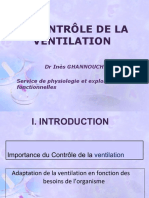 Le Contrôle Ventilatoire 2018