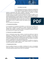 CLUSTER ANÁLISIS: Segmentación de mercados usando agrupamiento de datos