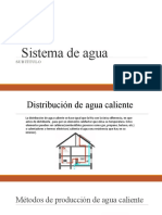 Sistema de Agua