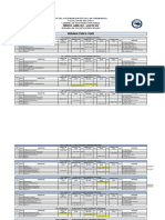 Horarios Principales Abril - Agosto 2022