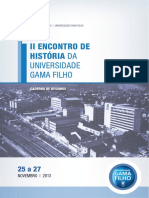 Caderno_Resumos_Historia_2013_Gama Filho