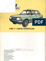 Manual de uso - Fiat 128 Super Europa (1983)