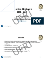 Organic Chemistry Infrared Spectroscopy