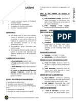 FINACC1 Inventories PDF