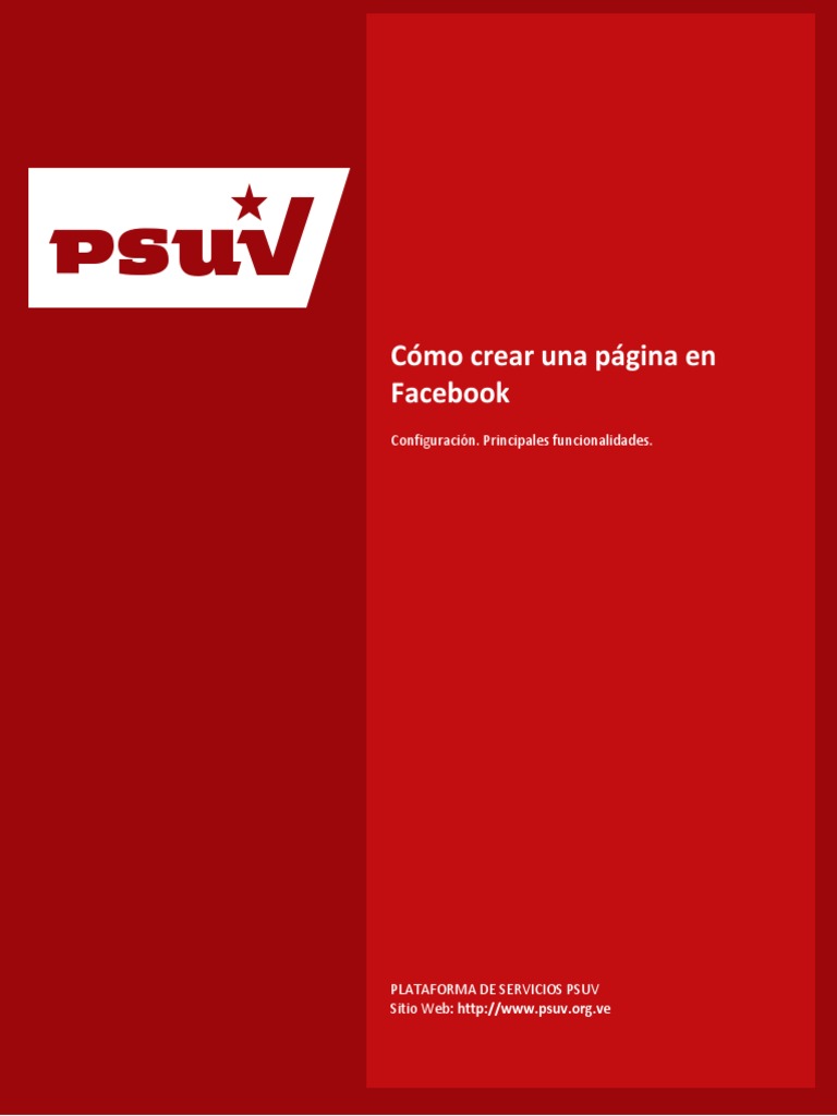 TUTORIAL PARA CREAR PAGINA EN FACEBOOK visual data 2