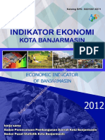 Indikator Ekonomi Banjarmasin 2012