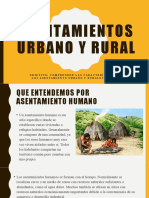 Asentamientos Urbano y Rural