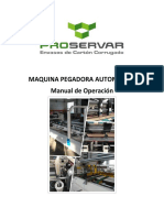 Manual de Operaciones de Maquina Pegadora Automática
