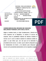 15 Consecuencias Del Recurso de Casación