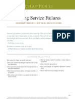 Section 3 Chapter 13 Fixing Service Failures
