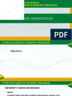 NSTP Template For