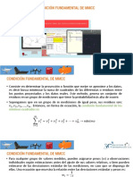 Condición Fundamental de MMCC