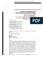 Flores Et Al - La Prospectiva Tecnológica Desde Las Capacidades Centrales en Centros de Investigación