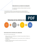 Estructura de Criterios