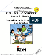 He Cookery 9 Quarter 3 Module 2