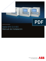 1MRK514019-UES - Es Manual de Instalacion Serie 670 2.0 IEC