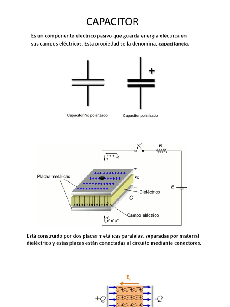 CAPACITORES | PDF | Condensador | Energia electrica