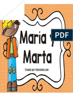 Edificadores María y Marta Por de Los Tales