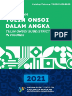Kecamatan Tulin Onsoi Dalam Angka 2021