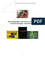 Advertising Ethics and Viewers Perception Towards Surrogate Advertising