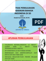 Presentasi Ut Pendidikan Bahasa Indonesia Di SD