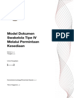 MDS Tipe IV Permintaan Kesediaan - Clean