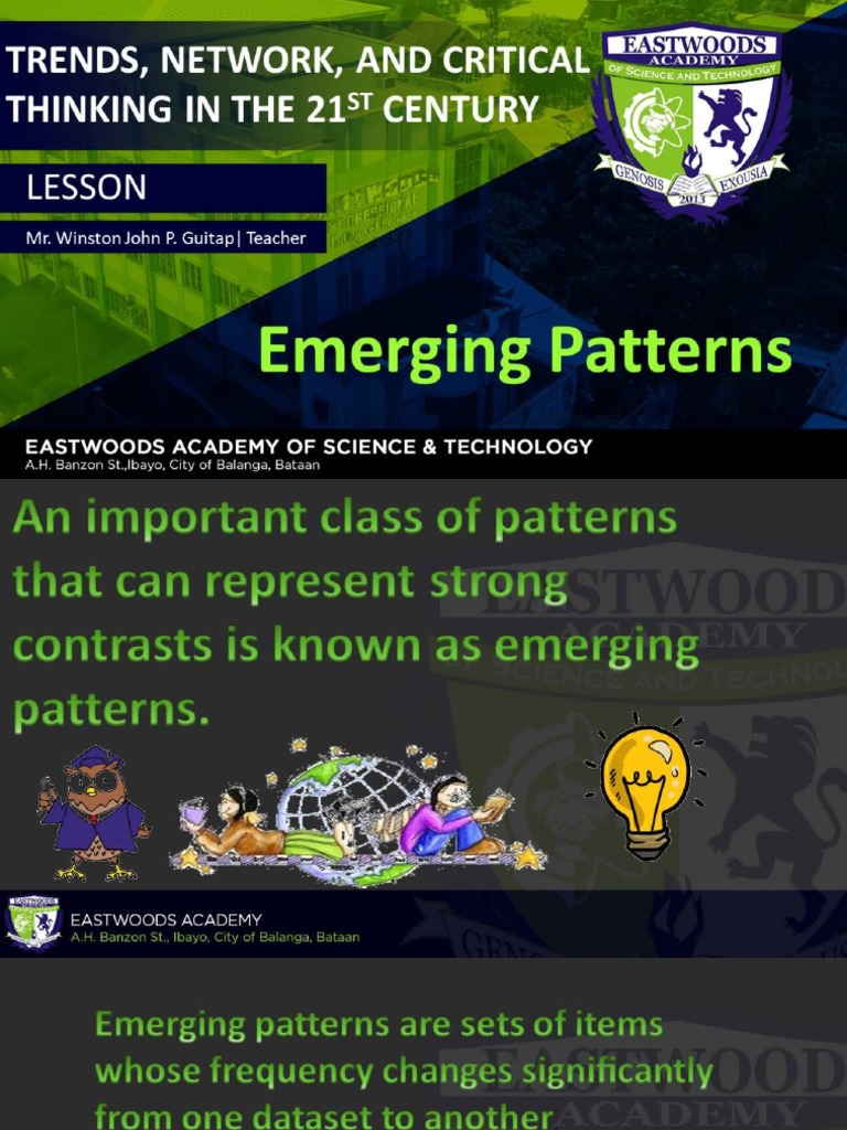 Emerging Patterns | PDF