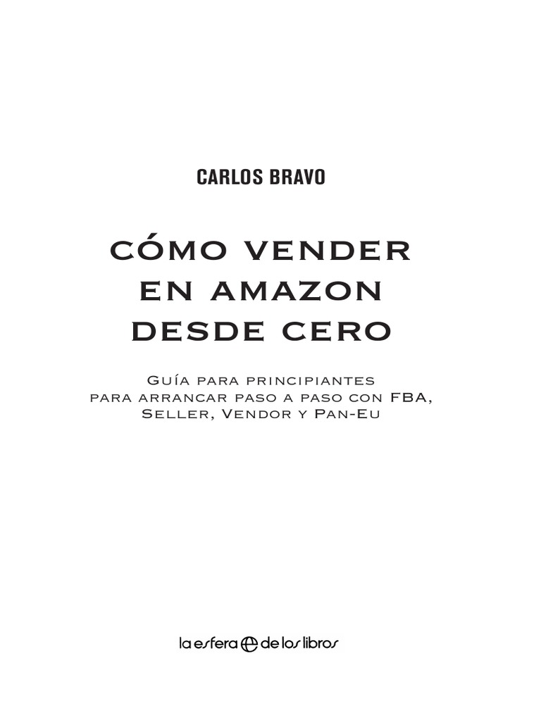 Cómo Vender en Amazon Desde Cero | PDF | Marketing | Margen bruto
