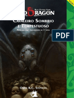 Old Dragon Homeless Dragon Adv Wz004 Cavaleiro Sombrio e Tempestuoso Biblioteca Elfica