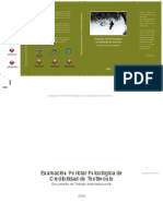 2008 Documento de trabajo_EVALUACIÓN PERICIAL PSICOLÓGICA DE CREDIBILIDAD DE TESTIMONIO