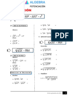 Algebra 1 Radicacion