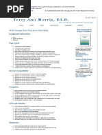 Terry Morris - Web Design Best Practices Checklist