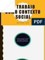 El Trabajo Como Contexto Social 