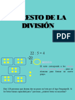 El Resto de La División