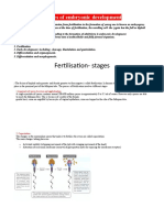 Phases of Embryonic Development