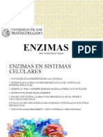 Enzimas celulares y cinética enzimas