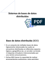 Base de Datos Distribuida Parte 1