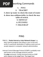 Networking Commands