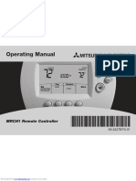 Mitsubishi Electric MRCH1 Operating Manual PDF
