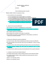 EXAMEN PARCIAL DERECHO PENAL II Kevin Delgado