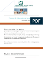 Procesos de Elaboración Del Conocimiento: L.N. Marybeth Sánchez Osuna, E.D