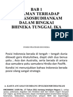 Bab 1 Kasus Kasus Ancaman Dibidang Ipolksosbudhankam