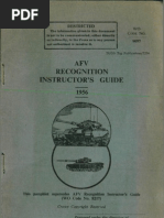 AFV Recognition Instructors Guide 1956