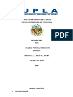 INFORME PSICOLÒGICO Wais