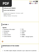 Adbms Unit 1